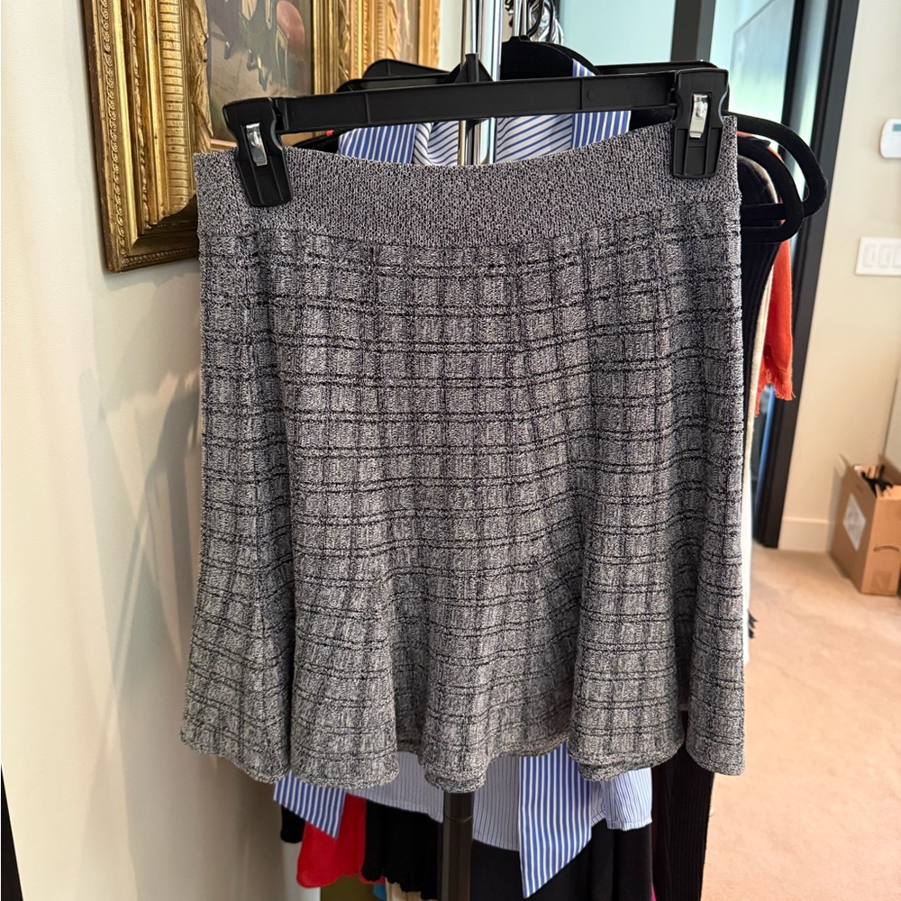 A.L.C. Grey Knit Skirt